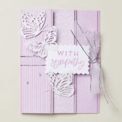 1/2" (1,3 Cm) Feines Geschenkband In Silber Und Weiß Von Stampin’ Up! -Stampin' Up Verkaufsgeschäft 162149o32