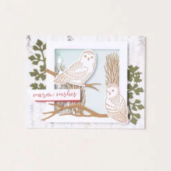 Stanzformen Eulen Im Winter Von Stampin’ Up! -Stampin' Up Verkaufsgeschäft 162156o32
