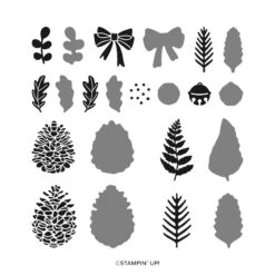 Stampin' Up Verkaufsgeschäft 31 Stempelset Precious Pinecones Von Stampin’ Up!