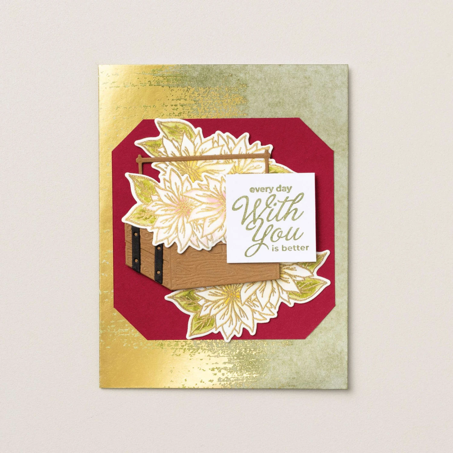 Karten Und Umschläge Mit Goldeffekt Von Stampin’ Up! 6 Karten Und Umschläge Mit Goldeffekt Von Stampin’ Up! – Bild 4