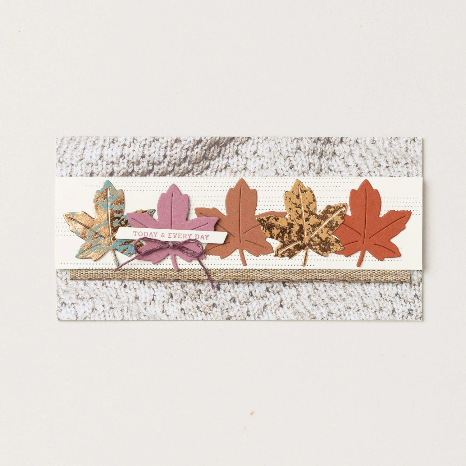 Stanzformen Herbstblätter Von Stampin’ Up! 7 Stanzformen Herbstblätter Von Stampin’ Up! – Bild 5