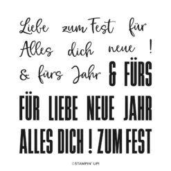 Stempelset Noch Mehr Wünsche Von Stampin’ Up!