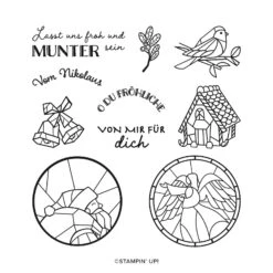 Stampin' Up Verkaufsgeschäft 20 Stempelset Fröhliches Fest Von Stampin’ Up!