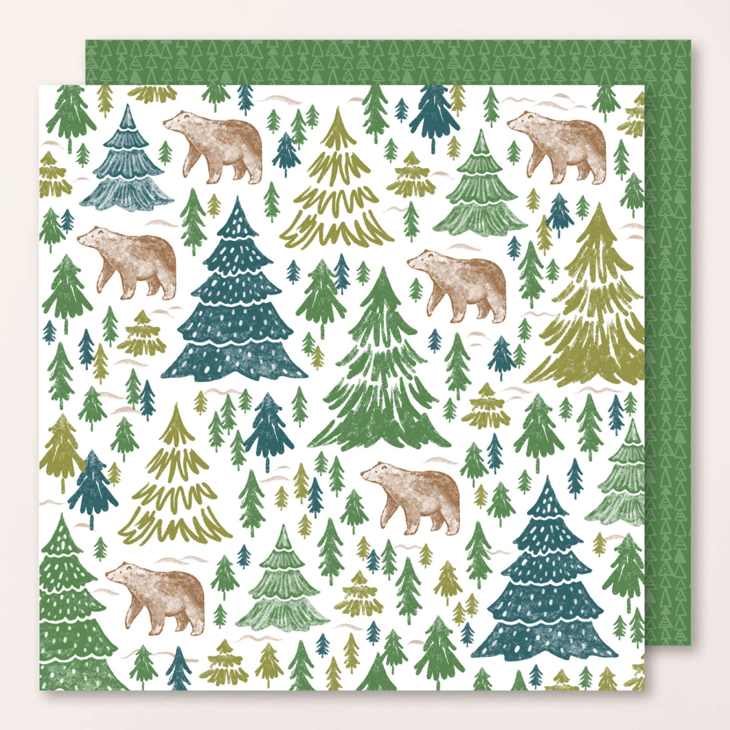 Designerpapier 12" X 12" (30,5 X 30,5 Cm) Unterwegs Im Wald Von Stampin’ Up! 6 Designerpapier 12" X 12" (30,5 X 30,5 Cm) Unterwegs Im Wald Von Stampin’ Up! – Bild 4