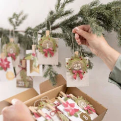 Kreativset Rustikaler Adventskalender Von Stampin’ Up! -Stampin' Up Verkaufsgeschäft 163114o03